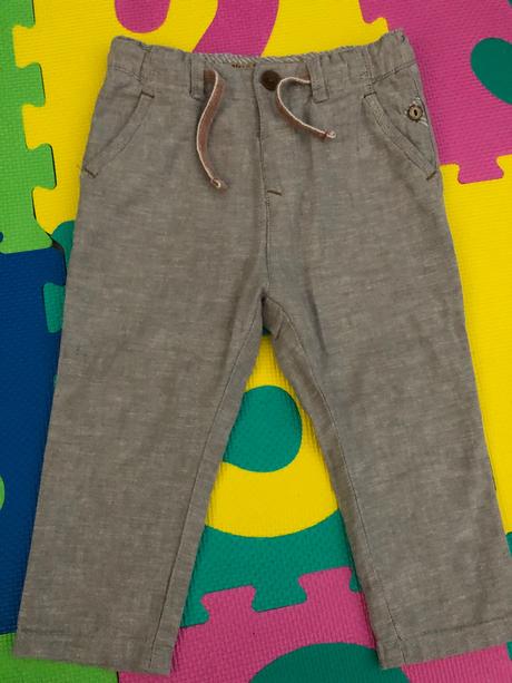 Zara ľanové nohavice, zara,86