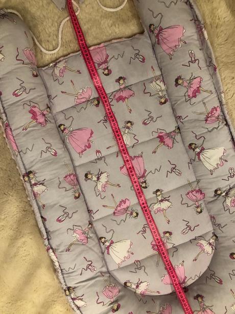 Hniezdo pre bábätko+vankúšik, šírka (cm): 60,dĺžka (cm): 90