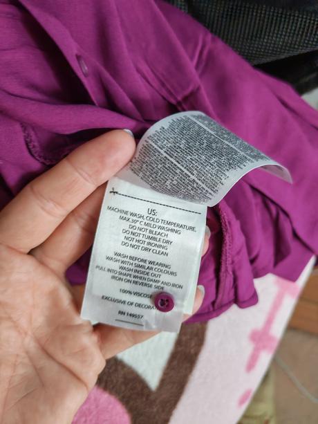 Tenká košeľa, amisu,m