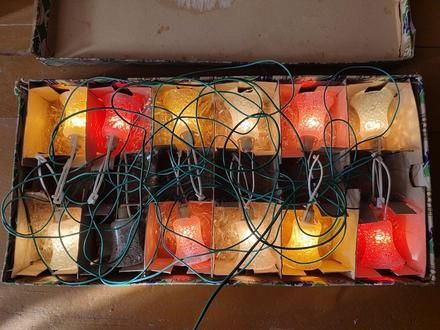 Vianočné svetielka zvončeky,