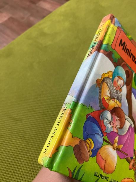 Krásne retro mini minirozprávky slovart junior, 