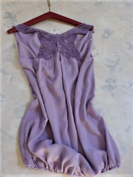 Padavá blúzka s madeirou, l