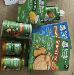 GERBER Organic nemliečna kaša