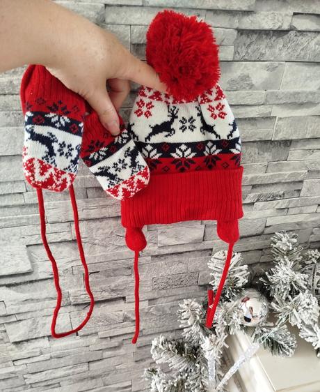 Teplučky set čiapka + rukavice 74/86, 74