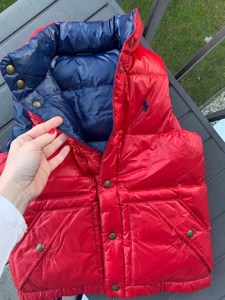 Teplucka obojstranna vesta, ralph lauren,128