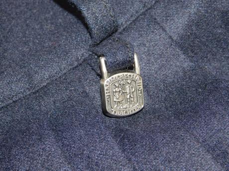 Luxusna trachten vlnena sukna/kroj,navy farby, 36