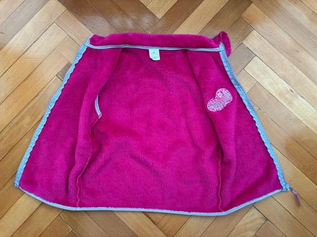 Ružová vestička 110-128, japitex,110