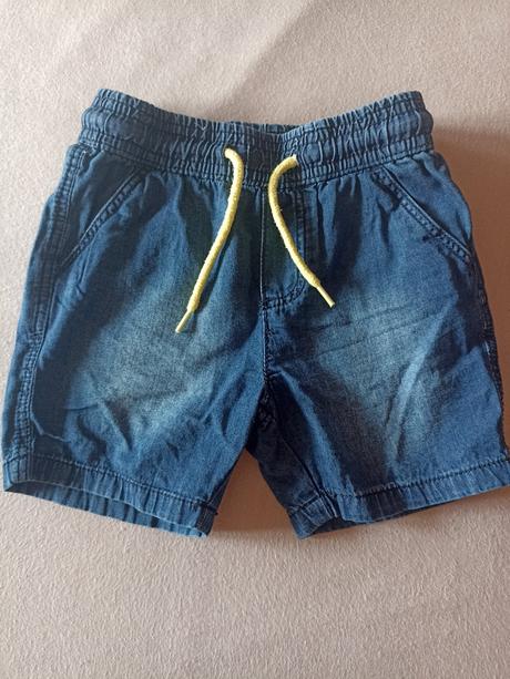 Detské riflové šortky, lupilu,86