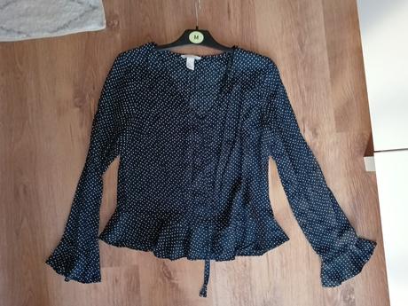 2x oblečená blúzka m, h&m,38