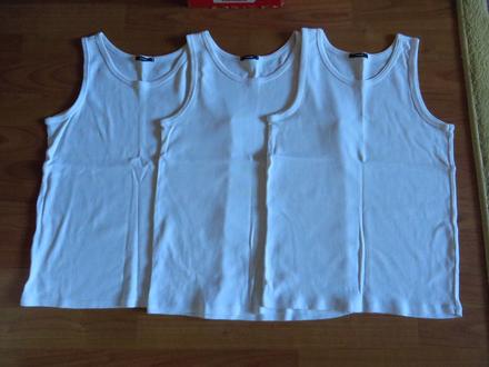 Chlapčenské tielka - 3 ks - tezenis - veľ. 146, tezenis,146