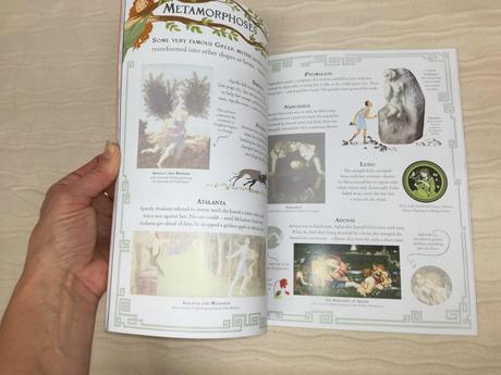 Usborne greek myths sticker book njul18,