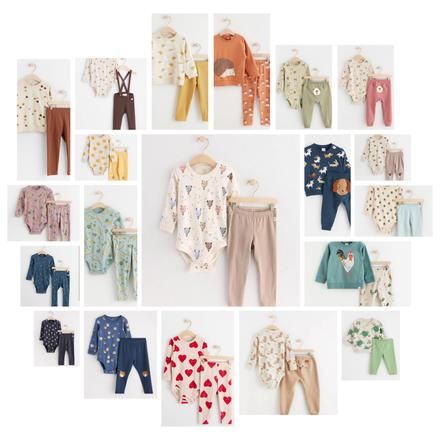 Set body legíny tepláky lindex 74 80 86 nové, lindex,74 / 80 / 86