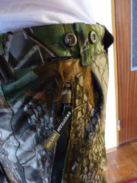 Nohavice swedteam - nové, m