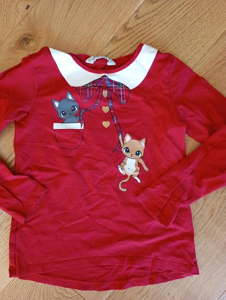 Vianočné tričko h&m, h&m,122