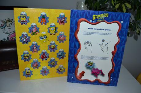Spongybob spinery sada 50 ks,