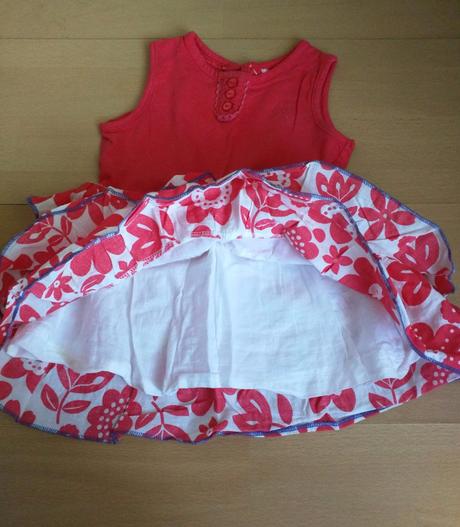 Letne saty 9-12 m, so spodnickou, young dimension,74