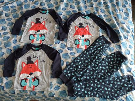 Pyžamo líška 2-3roky nenosene, pepco,98