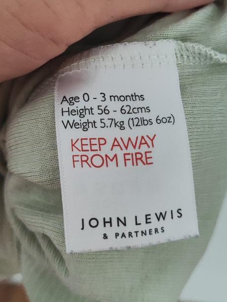 Rebrované body, john lewis baby,62