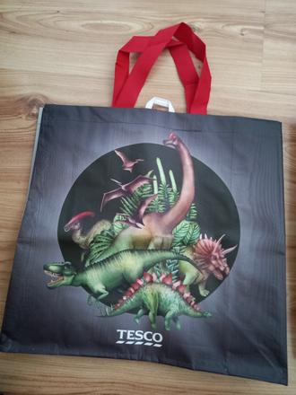 Dinosaury taška tesco, 
