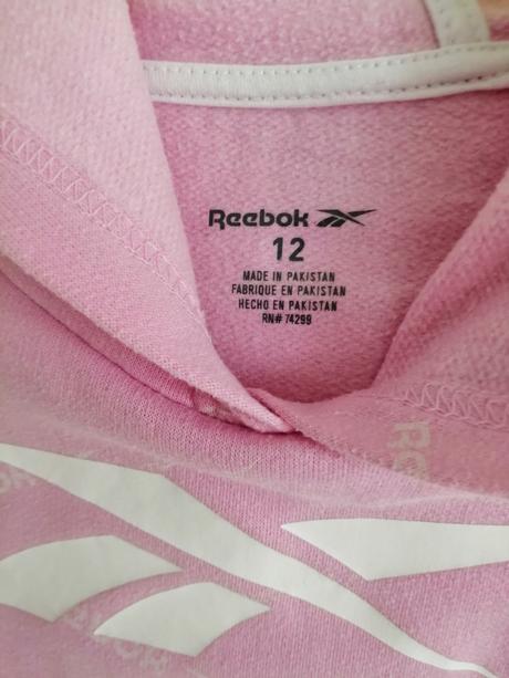 Mikinka pre dievčatká reebok vel. 12, reebok,152