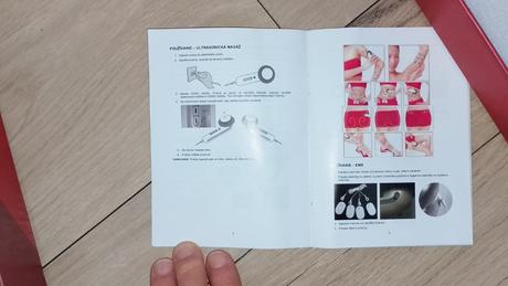 Ultrasonický masážny prístroj insportline valeri, 