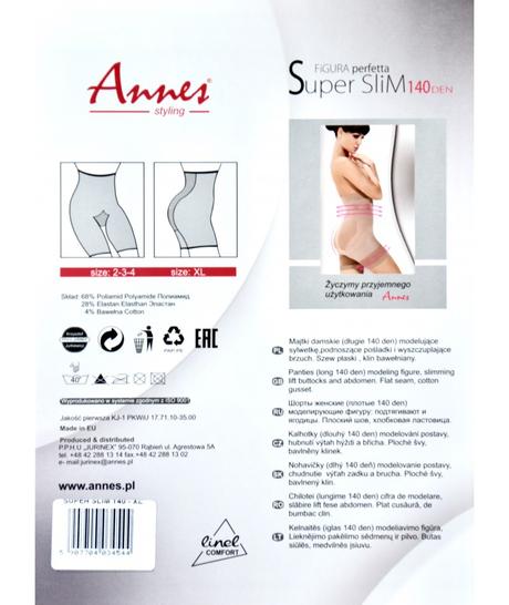 Super slim- sťahovacie prádlo, l / m / s