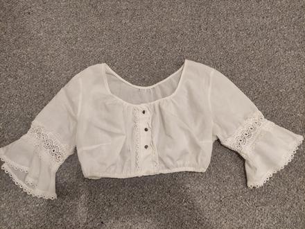 Originálny folk cropp top, s