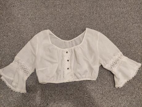 Originálny folk cropp top, s