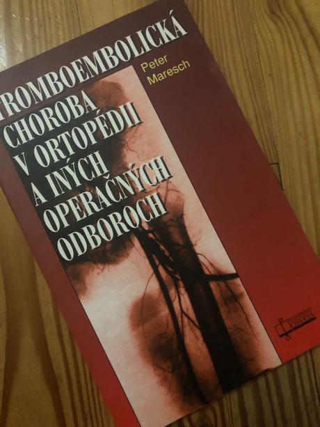 Kniha tromboembolivka choroba v ortopedii, 