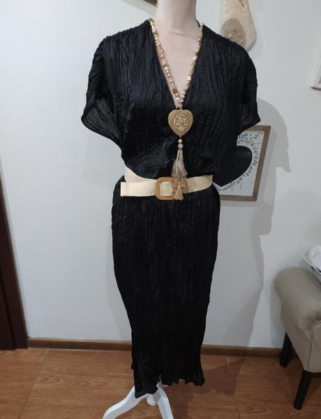 Plisovane šaty, h&m