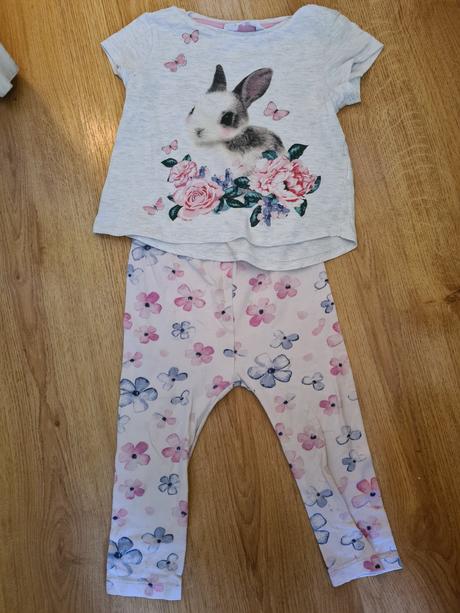 Set leginy tricko, h&m,80