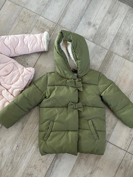 Zimné bundy pre dievca, 98