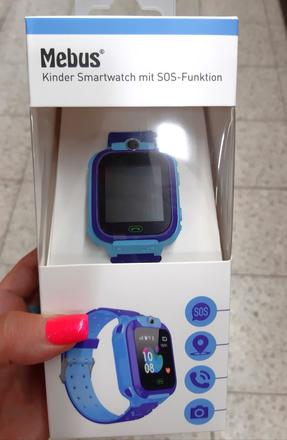 Inteligentné hodiny pre deti modré,