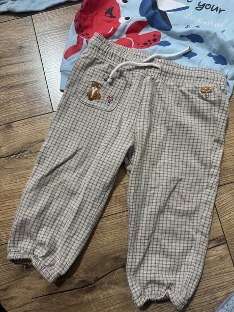 Set mikina a dvoje tepláky, lupilu,80