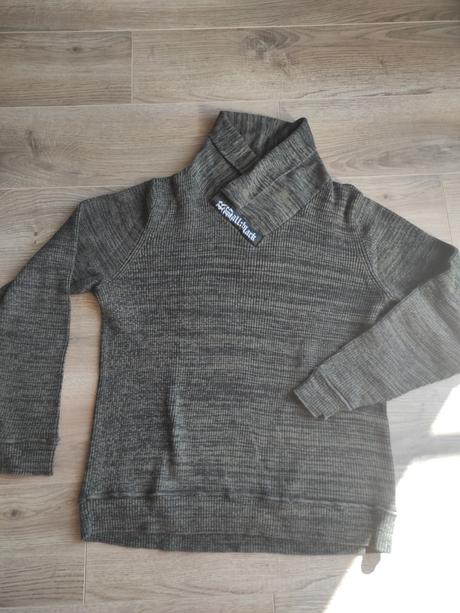 Pulovrik so šálovým golierom, bonprix,164