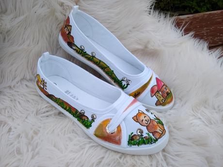 Rozprávkovo maľovaná blúzka, l / s / xl