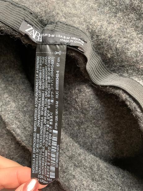 Vlnená baretka zara, zara