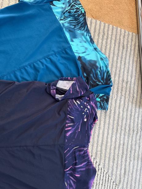 2x tricko na cvicenie/beh, domyos,m