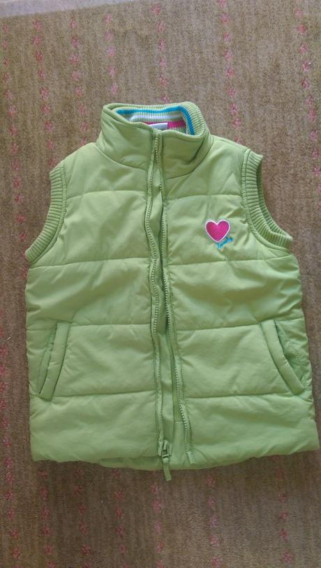 Vesta podšitá prechodná pre dievčatko, topolino,128