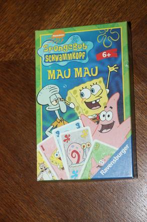 Hra mau - mau - uno - sponge bob - od 6 rokov,