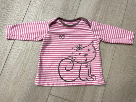 Tričko s mačkou, marks & spencer,80