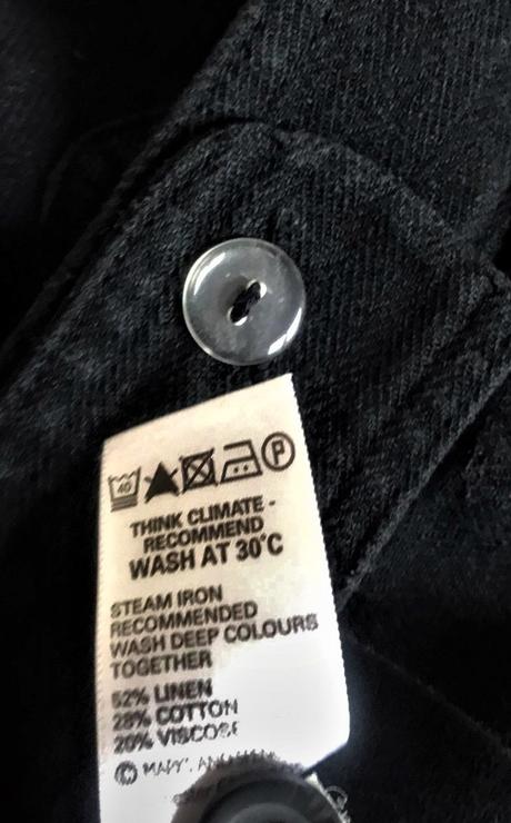 Ľanové bermudy, marks & spencer,42