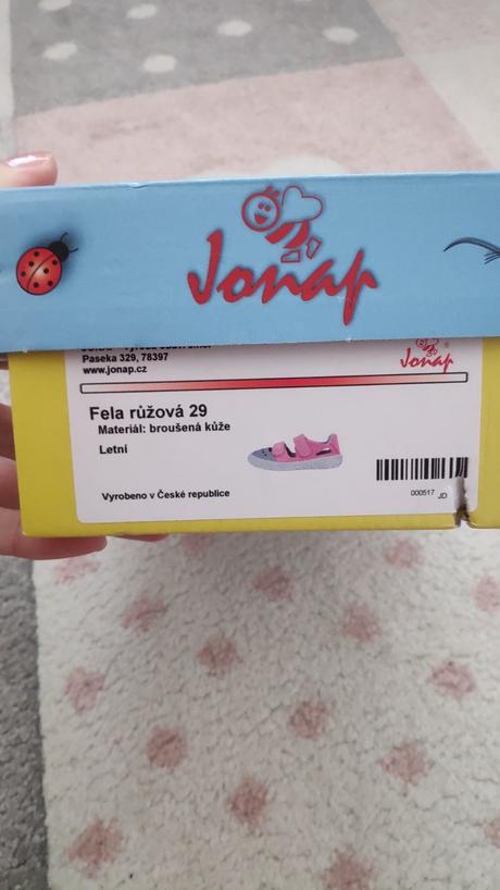 Sandále jonap, jonap,29
