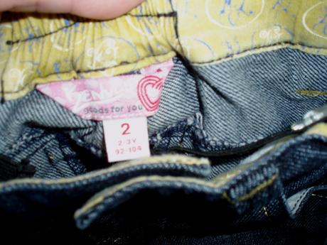 Gaťule na 2-3 roky, 5 eur, kenvelo,92