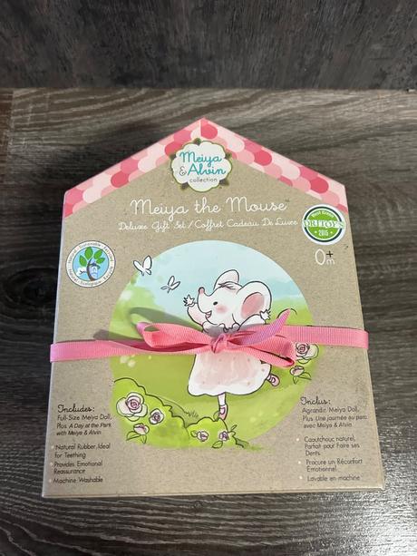 Myška meiya s knižkou - darcekove balenie,