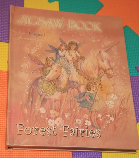 Forest fairies - anglicka puzzle kniha - a,