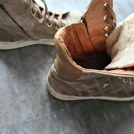 Značkové kožené topánky andrea morelli, 35