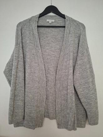 Sivý sveter, h&m,xl