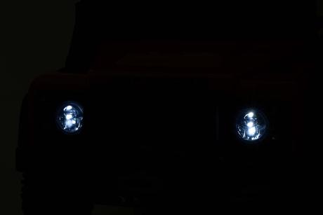 Elektrické autíčko land rover defender 110 svx 12v, 