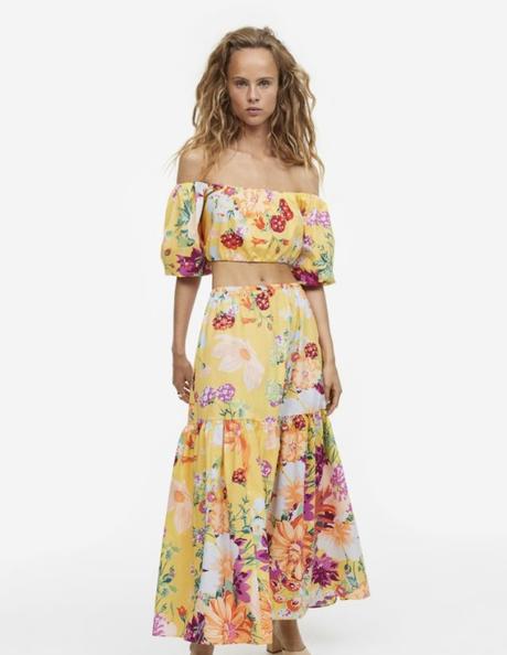 Top s viazaním na chrbáte, h&m,m